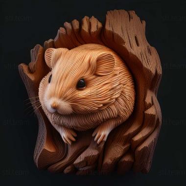 3D model hamster (STL)